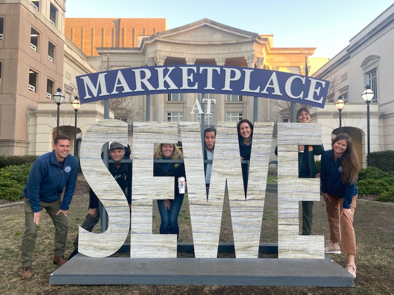 The NMMF team at the 2023 SEWE Marketplace
